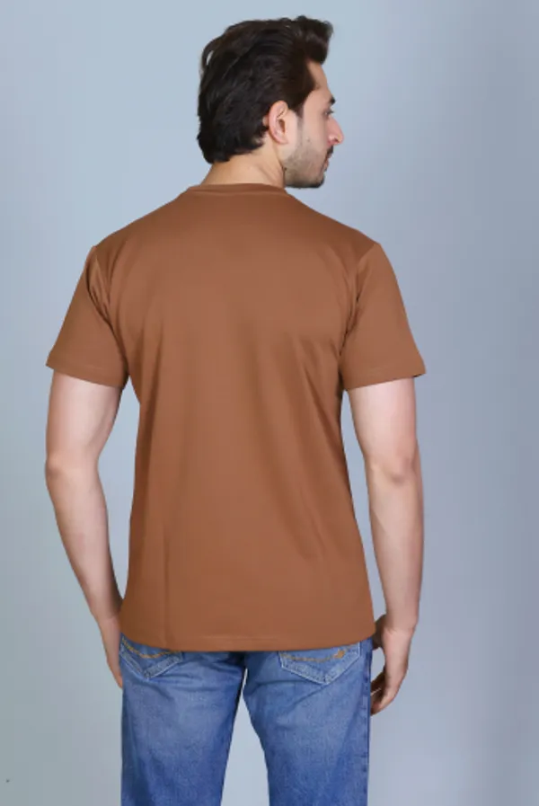 Brown_Cotton_Half_Sleeve_Regular_Printed_Tshirt_For_Men