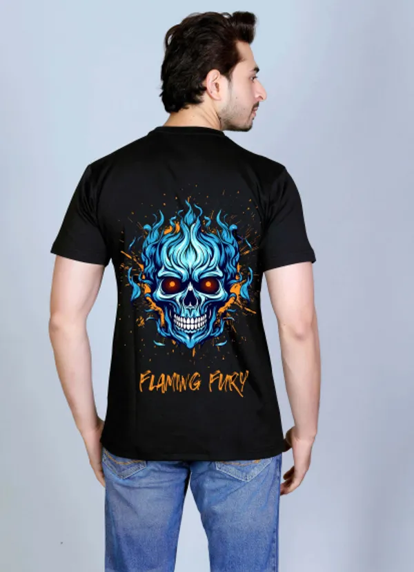Black_Cotton_Half_Sleeve_Regular_Printed_Tshirt_For_Men