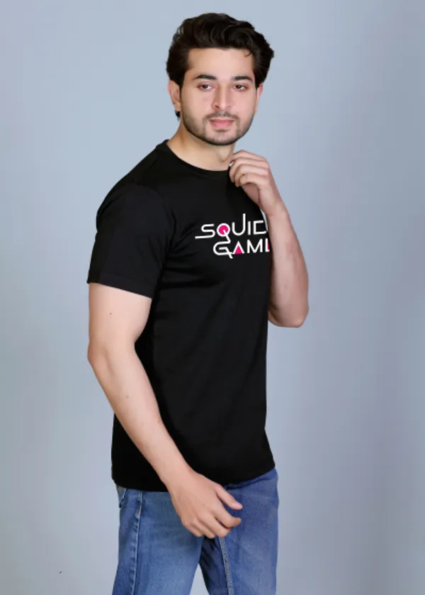 White_&_Black_Cotton_Half_Sleeve_Regular_Printed_T_Shirt_For_Men_Pack_Of_2