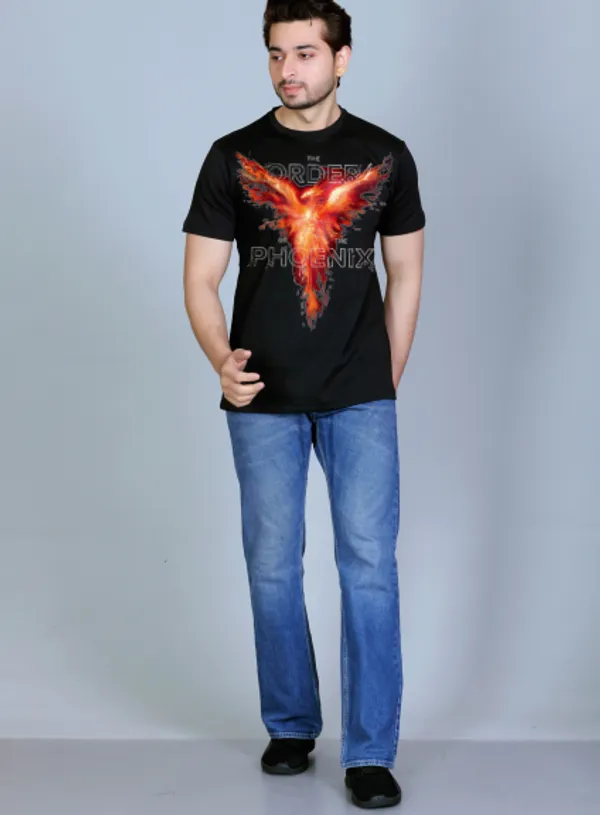 Black_Cotton_Half_Sleeve_Regular_Printed_Tshirt_For_Men
