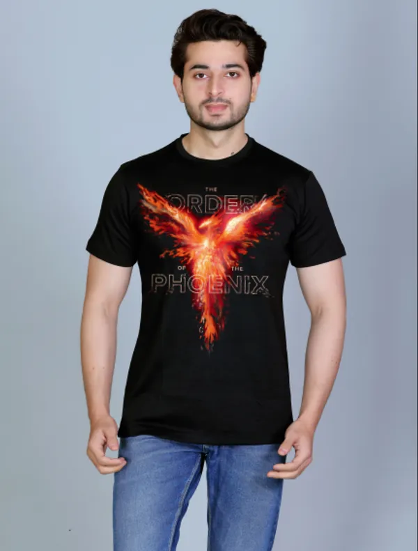 Black_Cotton_Half_Sleeve_Regular_Printed_Tshirt_For_Men