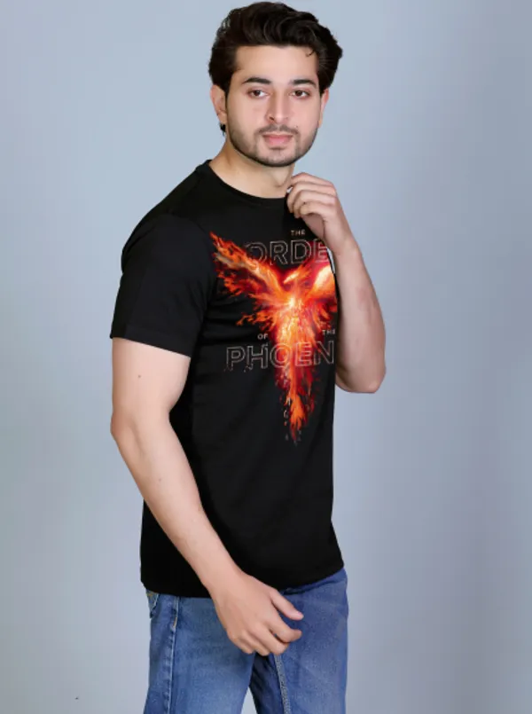 Black_Cotton_Half_Sleeve_Regular_Printed_Tshirt_For_Men