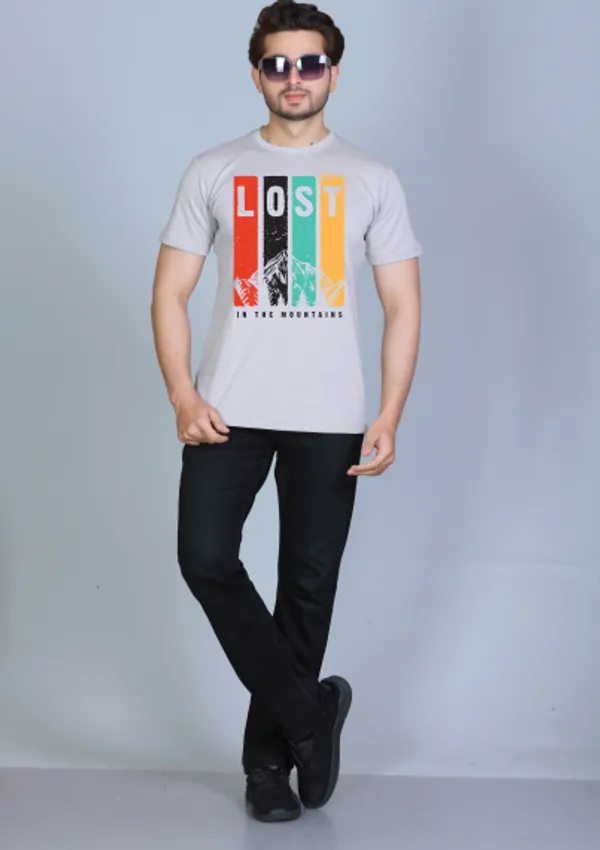 Brown_&_Grey_Cotton_Half_Sleeve_Regular_Printed_Tshirt_For_Men_Pack_Of_2
