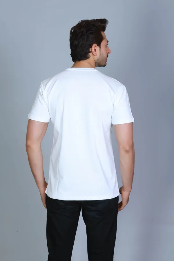 White_Cotton_Regular_Classic_Fit_Plain_T_Shirt_For_Men