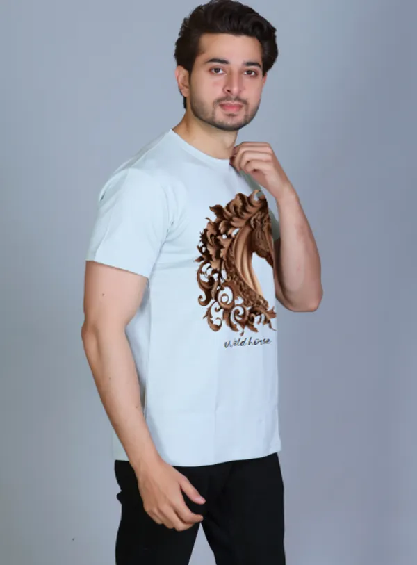 Sky_Blue_&_Cobalt_Blue_Cotton_Half_Sleeve_Regular_Printed_Tshirt_For_Men_Pack_Of_2