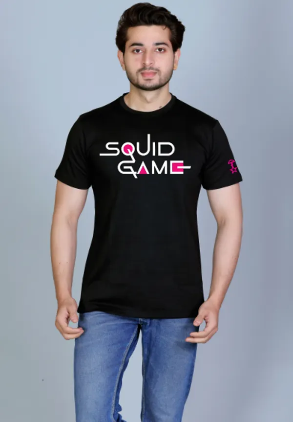 Black_Cotton_Half_Sleeve_Regular_Printed_Tshirt_For_Men