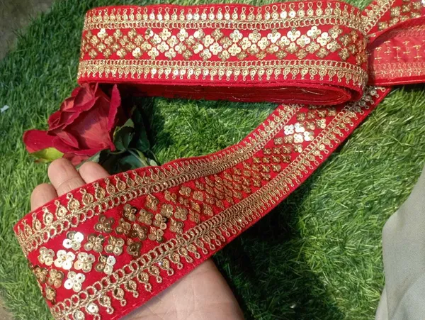 Red_Silk_Stylish_Beading_Lace_For_Saree,_Suit,_Lehenga,_Blouse,_Art_&_Craft_(9_Mtr)
