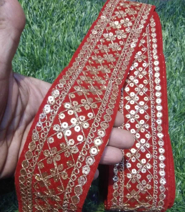 Red_Velvet_Stylish_Beading_Lace_For_Saree,_Suit,_Lehenga,_Blouse,_Art_&_Craft_(9_Mtr)