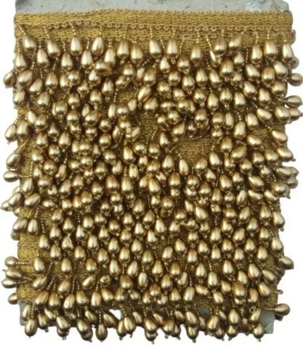 Gold_Nylon_Stylish_Beading_Lace_For_Saree,_Suit,_Lehenga,_Blouse,_Art_&_Craft_(4_Mtr)