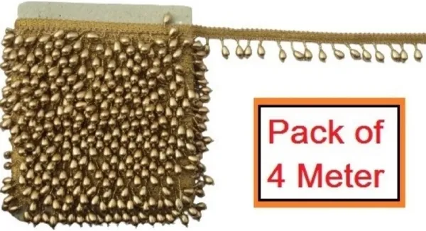 Gold_Nylon_Stylish_Beading_Lace_For_Saree,_Suit,_Lehenga,_Blouse,_Art_&_Craft_(4_Mtr)