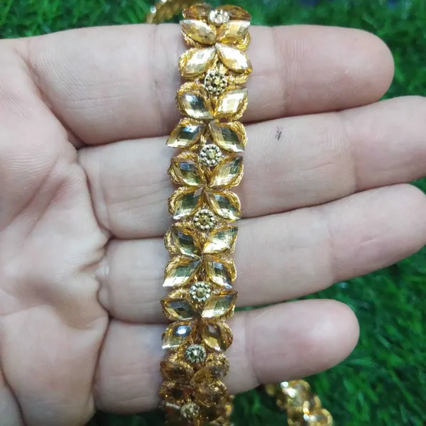 Golden_Stone_Lace_For_Dress,_Sarees,_Lehengas_,_Art_(3+3_Mtr)_(Pack_Of_2)