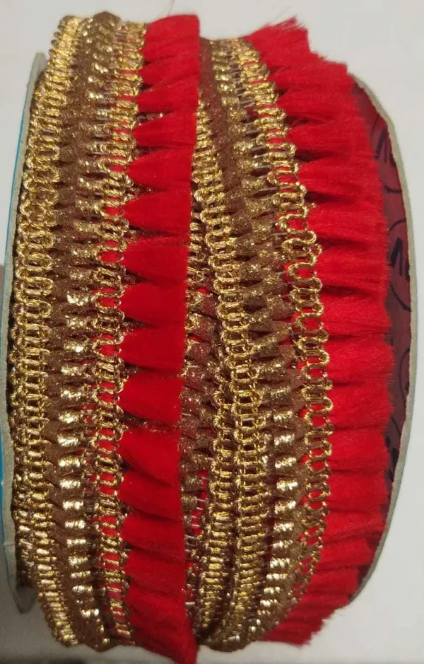 Red_&_Black_Silk_Tassels_Lace_For_Crafts,_Dresses_Stitching,_Knitting_&_Thread_Art_Kit_&_Curtains_Decor