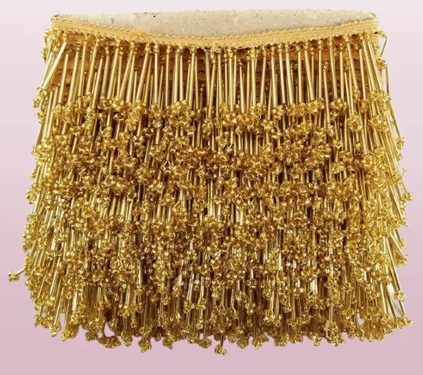 Gold_Silk_Pipe_Latkan_Border_Flat_Lace_For_Dresses,_Sarees,_Lehenga,_Suits,_Blouses,_Dupatta,_Chunri_And_Craft_(9_Mtr)