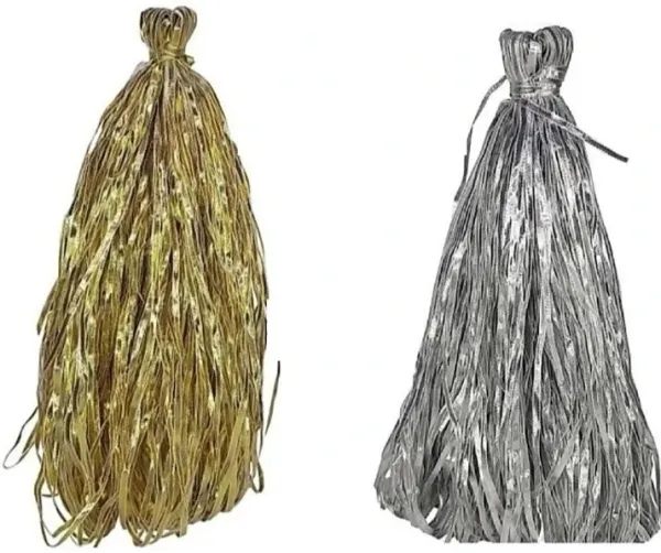 Gold_(100)_&_Silver_(100)_Mtr_Silk_Flat_Lace_(Pack_Of_2)