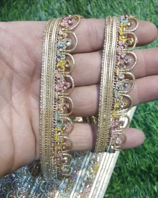 Multicolor_Silk_Stylish_Beading_Lace_For_Saree,_Suit,_Lehenga,_Blouse,_Art_&_Craft