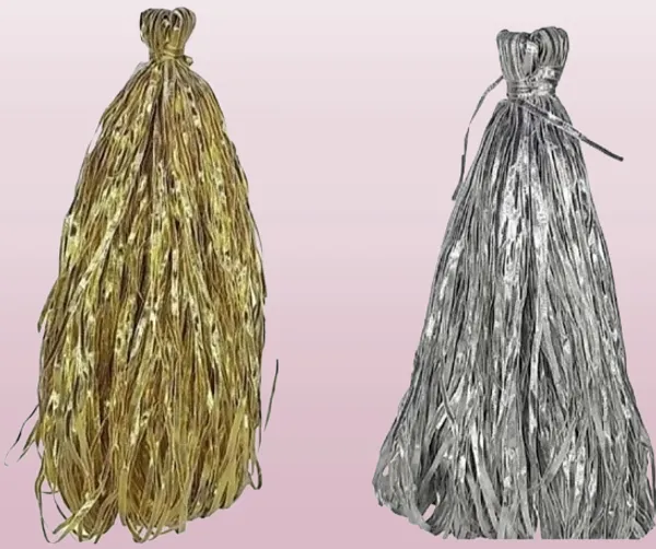 Gold_(100)_&_Silver_(100)_Mtr_Silk_Flat_Lace_(Pack_Of_2)