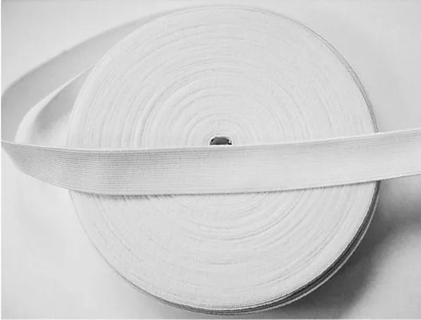 White_Cotton_Stylish_Elastic_Thread_And_Cord