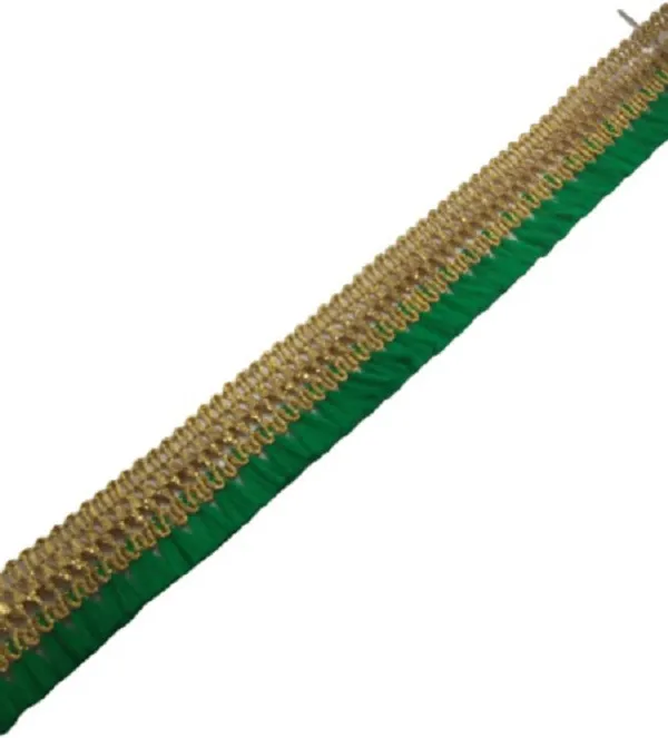 Green_Silk_Roll_Of_Flat_Lace_(9Mtr)_(1Inch)