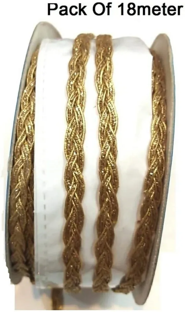 Golden_Lace_Reels_With_Beautiful_Design_Used_In_Saree_,_Suit_,_Lehenga_Beading_Lace_(3X18Mtr)