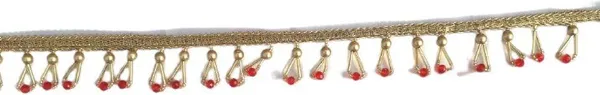 Red_&_Gold_Silk_Stylish_Beading_Lace_For_Saree,_Suit,_Lehenga,_Blouse,_Art_&_Craft