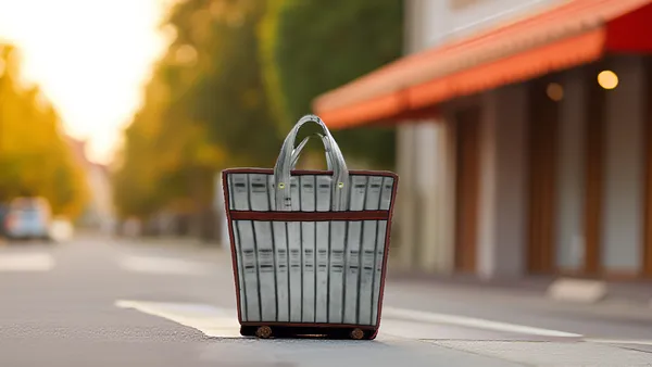 Vulture_Grey_Durable_Multipurpose_HandPolyester_Bag/Document_Holder/Money_Carrying/Vegetable_Grocery/ShoppingPolyester_Bag_Poly_Woven_Fabric_(_15"X16"_)