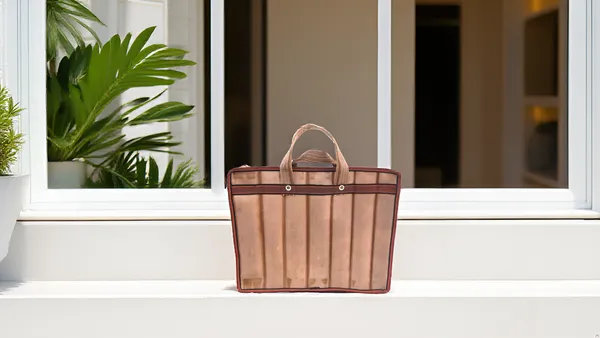 Spanish_Red_Durable_Multipurpose_Hand_Bag,_Document_Holder,Money_Carrying,Vegetable_Grocery,_Shopping_Bag_Woven_Fabric_(_13"X16"_)