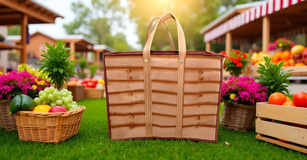 Spanish_Red_Heavy_Duty_Multipurpose_62L_Vegetable_Grocery_ShoppingPolyester_Bag,_Poly_Woven_Fabric_(_16"X20"_)