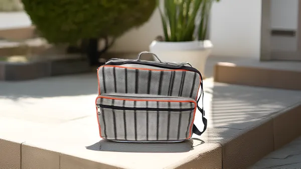 Vulture_Grey_Document_Holder_Cross_Body_Money_Carry_Office_Mr_ShoulderPolyester_Bag_Polyester_Woven_Fabric_(_12"X15"_)