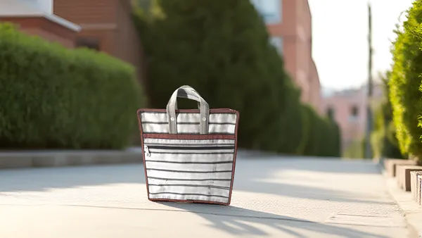 Vulture_Grey_Durable_Multipurpose_HandPolyester_Bag/Document_Holder/Money_Carrying/Vegetable_Grocery/ShoppingPolyester_Bag_Poly_Woven_Fabric_(_15"X16"_)
