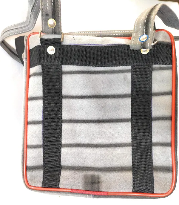 Vulture_Grey_Washable_Duffle_Travelling_Unique_Polyester_Bag_34_Ltr_With_2_Full_Size_Pocket_(_10"X11"_)_(Pack_of_2_)