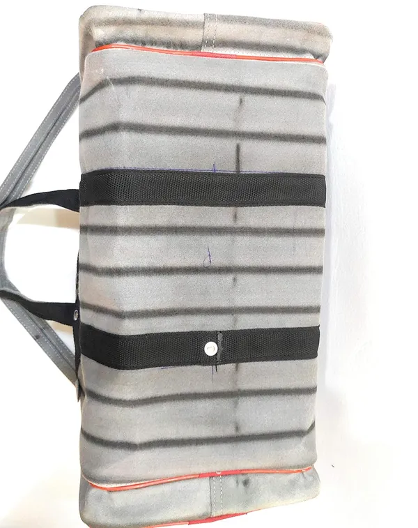 Vulture_Grey_Washable_Duffle_Travelling_Unique_Polyester_Bag_34_Ltr_With_2_Full_Size_Pocket_(_10"X11"_)_(Pack_of_2_)