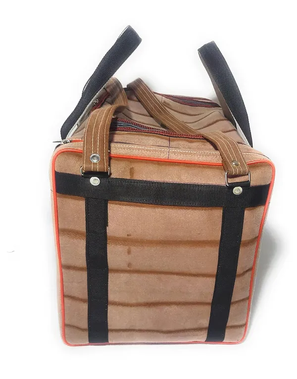 Spanish_Red_Washable_Duffle_TravellingPolyester_Bag_62_Ltr_With_2_Full_Size_Pocket_(_13"14"_)