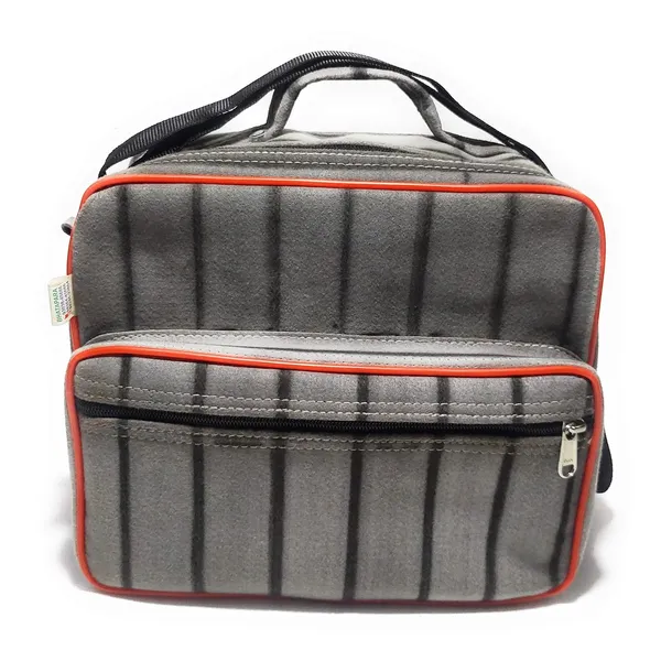 Vulture_Grey_Document_Holder_Cross_Body_Money_Carry_Office_Mr_ShoulderPolyester_Bag_Polyester_Woven_Fabric_(_10"X12"_)