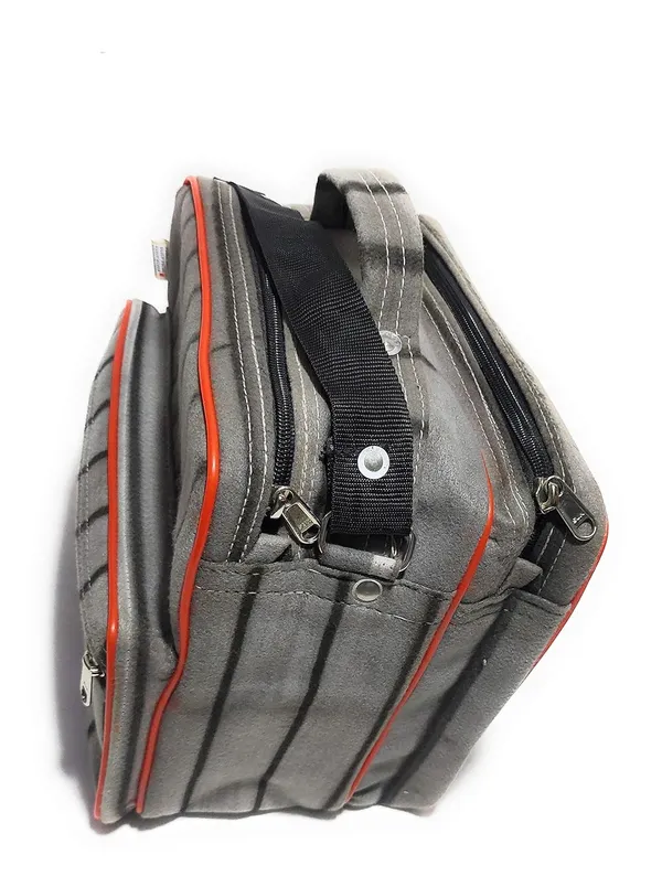 Vulture_Grey_Document_Holder_Cross_Body_Money_Carry_Office_Mr_ShoulderPolyester_Bag_Polyester_Woven_Fabric_(_10"X12"_)