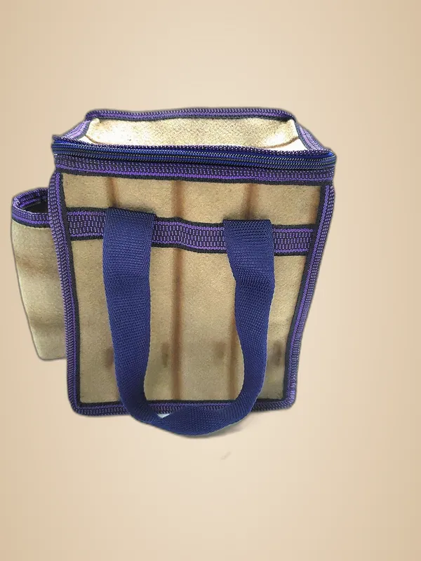 Spanish_Red_Daily_Use_Multipurpose_Lunch/School/Office_TiffinPolyester_Bag_With_Bottle_Pocket_(_8"X10"_)