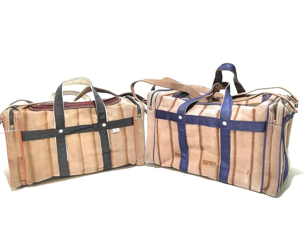 Pack_of_2_Spanish_Red_Washable_Duffle_Travelling_Polyester_Bag_Total_78_Ltr_With_2_Full_Size_Pocket_(_10"X11"_&_12"X12"_)_
