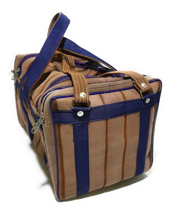 Pack_of_2_Spanish_Red_Washable_Duffle_Travelling_Polyester_Bag_Total_78_Ltr_With_2_Full_Size_Pocket_(_10"X11"_&_12"X12"_)_