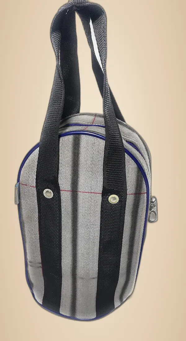 Vulture_Grey_Daily_Use_Multipurpose_School_And_Office_Round_TiffinPolyester_Bag_Durable_HandPolyester_Polyester_Bag_With_Feature_Of_Temperature_Maintain_(_11"X7"_)