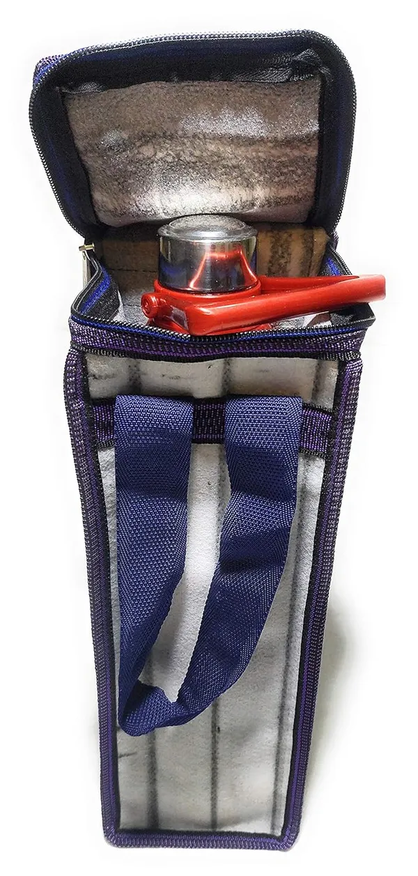 Vulture_Grey_Daily_Use_1.5L_And_2L_School_And_Office_Round_Zipper_Bottle_CoverPolyester_Bag_Durable_With_Feature_Of_Temperature_Maintain_(_5"15"_)