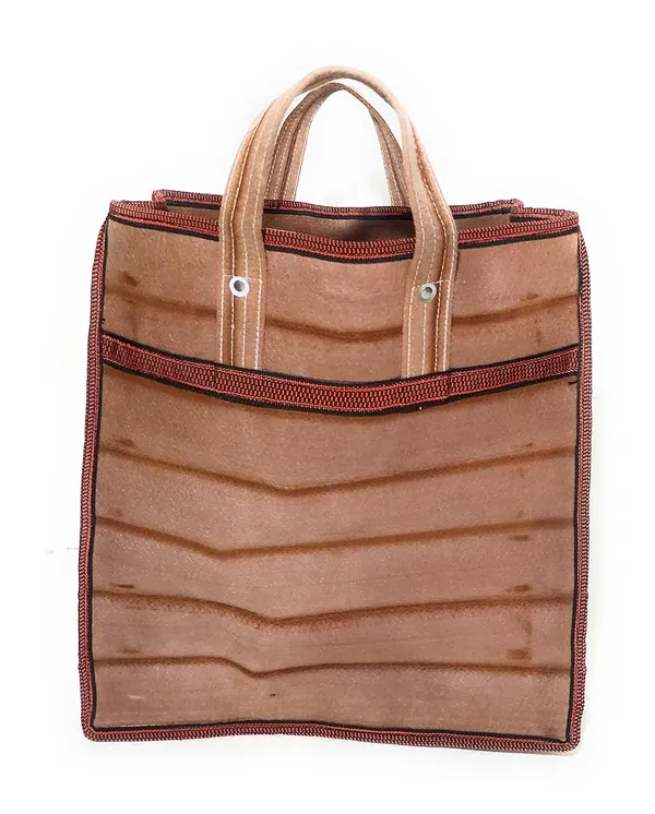 Spanish_Red_Heavy_Duty_Multipurpose_Vegetable_Grocery/ShoppingPolyester_Bag/_Poly_Woven_Fabric_(_15"X16"_)