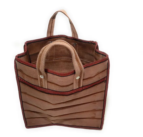 Spanish_Red_Heavy_Duty_Multipurpose_Vegetable_Grocery/ShoppingPolyester_Bag/_Poly_Woven_Fabric_(_15"X16"_)