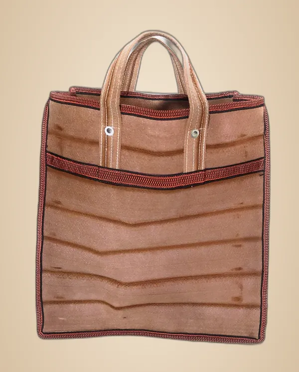 Spanish_Red_Heavy_Duty_Multipurpose_Vegetable_Grocery/ShoppingPolyester_Bag/_Poly_Woven_Fabric_(_15"X16"_)
