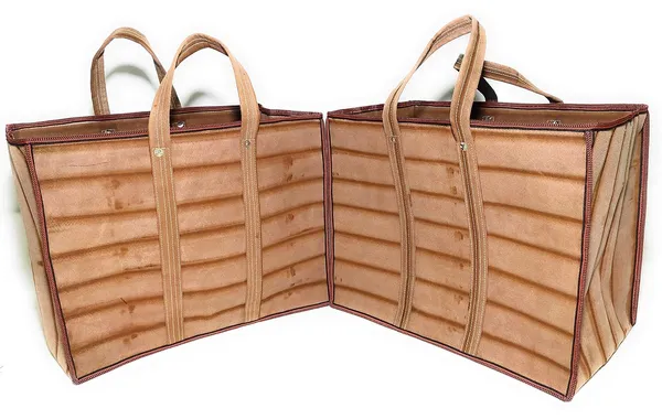 Spanish_Red_Heavy_Duty_Multipurpose_62L_Vegetable_Grocery,ShoppingPolyester_Bag,_Poly_Woven_Fabric_(_16"X20"_)_(Pack_of_2_)