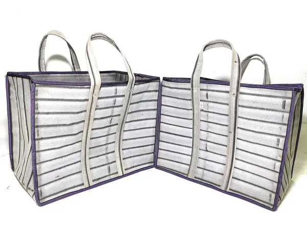 Pack_of_2_Vulture_Grey_Heavy_Duty_Multipurpose_62L_Vegetable_Grocery,ShoppingPolyester_Bag,_Poly_Woven_Fabric_(_16"X20"_)