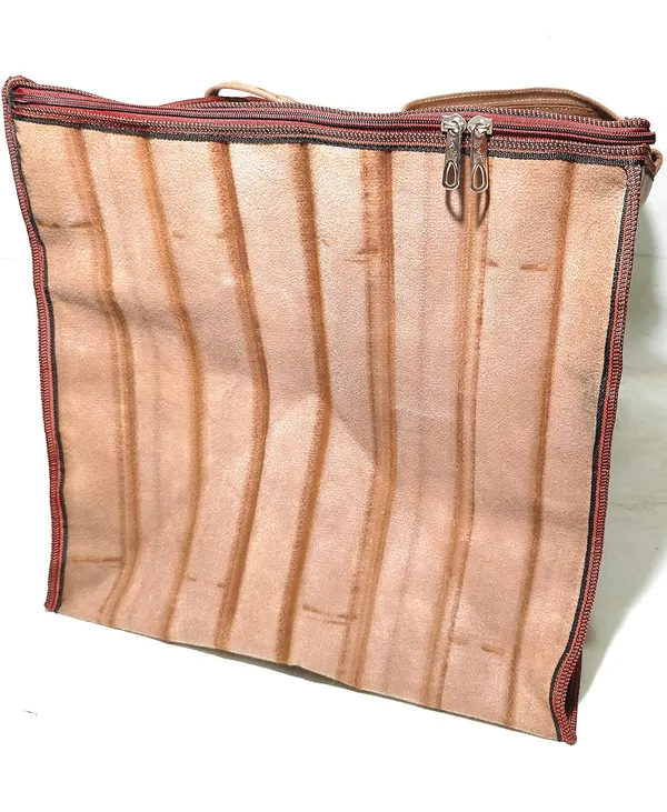 Spanish_Red_Multi_Purpose_Heavy_Duty_160L_Jumbo_Toys_StoragePolyester_Bag_Stationery_Paper_Blankets_Laundry_StoragePolyester_Bag_Moisture_Proof_With_Round_Zip_And_Carry_Handle_(_18"X30"X18"_)