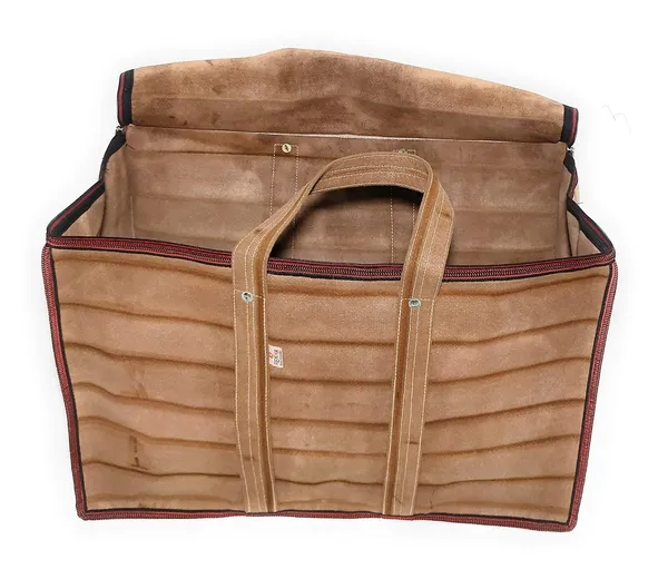 Spanish_Red_Multi_Purpose_Heavy_Duty_70L_Jumbo_Toys_StoragePolyester_Bag_Stationery_Paper_Blankets_Laundry_StoragePolyester_Bag_Moisture_Proof_With_Round_Zip_And_Carry_Handle_(_15"X24"X12"_)