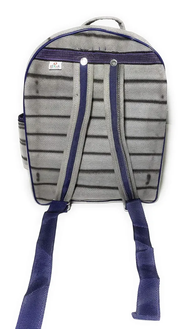 Vulture_Grey_Round_Washable_Multipurpose_School_Office_Travel_Pithoo_Backpack_For_Men_&_Women_(_12"X15"_)_with_double_compartment