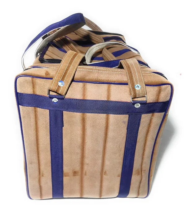 Spanish_Red_Washable_Duffle_Travelling_Luggage_Durable_Polyester_Bag_With_2_Full_Side_Pocket_(_15"X16"_)