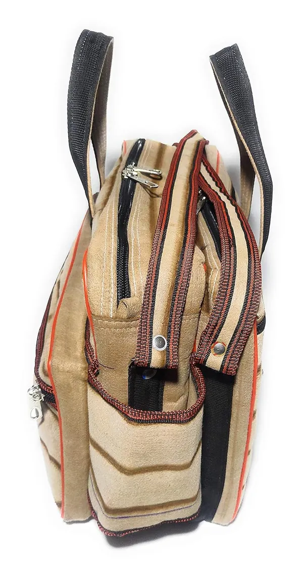 Spanish_Red_Washable_Electrician_Technician_And_Plumber_ToolPolyester_Bag_With_Max_Durability_(_13"X18"_)