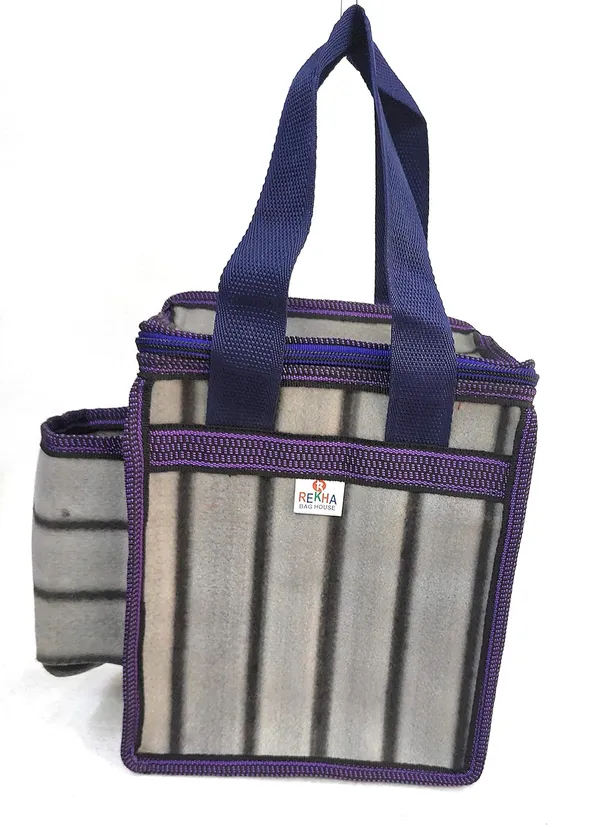 Vulture_Grey_Washable_Lunch,School,Office,Picnic_Tiffin_Polyester_Bag_With_Feature_Of_Temperature_Maintain_For_All_Men_&_Women_And_Kids_(_8"X10"_)